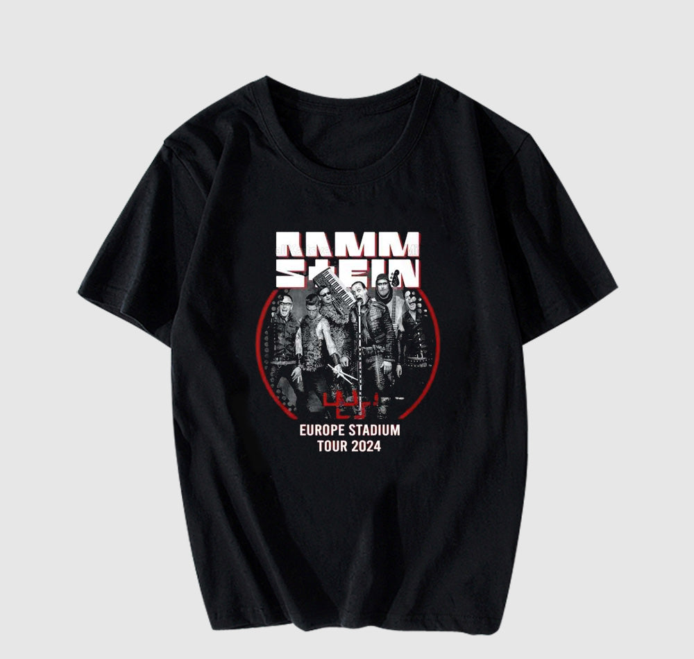 Rammstein Europe Stadium Tour 2024 T-Shirt Hoodie, Sweatshirt | PureTeeCo.com