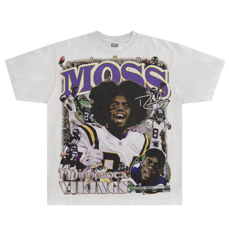 Randy Moss Tee | Vintage Tee Graphic T-Shirt Sweatshirt Hoodie | Sport Tee - Gift For Fan | PureTeeCo.com