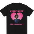 Rapper Chief Keef for President T Shirt Size S-4XL Hoodie, Sweatshirt | PureTeeCo.com