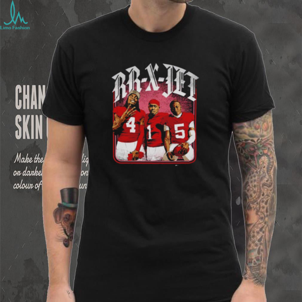 Rashee Rice Xavier Worthy & Hollywood Brown Kansas City RR X Jet shirt