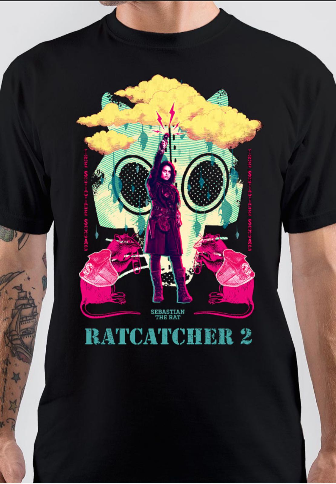 Ratcatcher 2 Black T-Shirt Hoodie, Sweatshirt | PureTeeCo.com