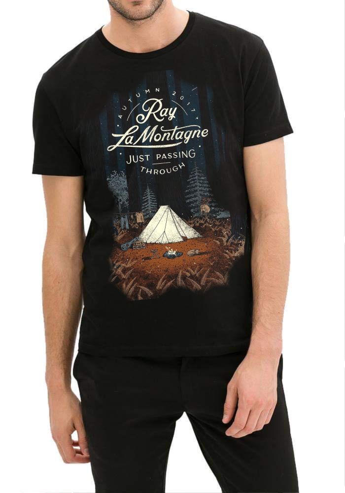 Ray LaMontagne Black T-Shirt Hoodie, Sweatshirt | PureTeeCo.com