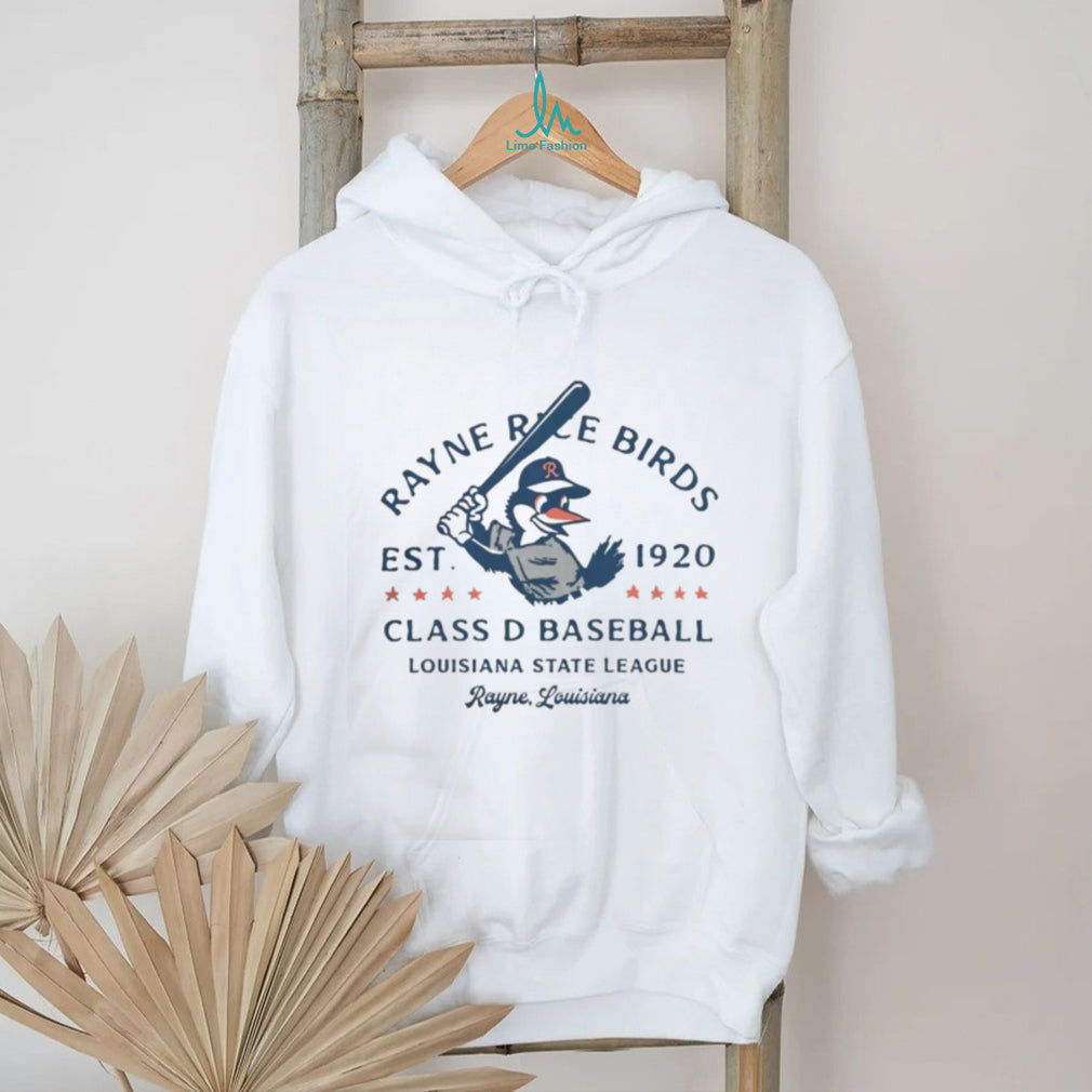 Rayne Rice Birds Louisiana Vintage Defunct Baseball Teams T Shirt