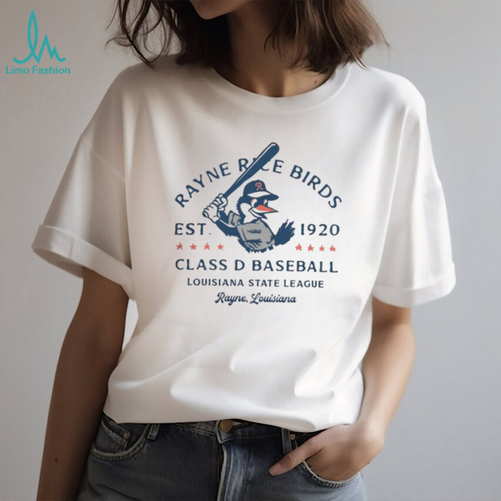Rayne Rice Birds Louisiana Vintage Defunct Baseball Teams T Shirt