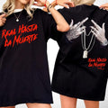 Real Hasta LA Muerte Shirt Rapper AA Music Tour Design Streetwear Styles Trendy Hoodie, Sweatshirt | PureTeeCo.com
