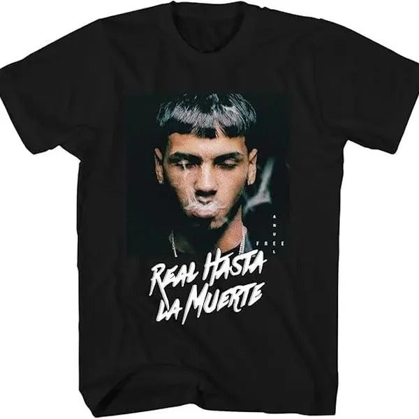 Real Hasta La Muerte Shirt Rapper Fan Hoodie, Sweatshirt | PureTeeCo.com
