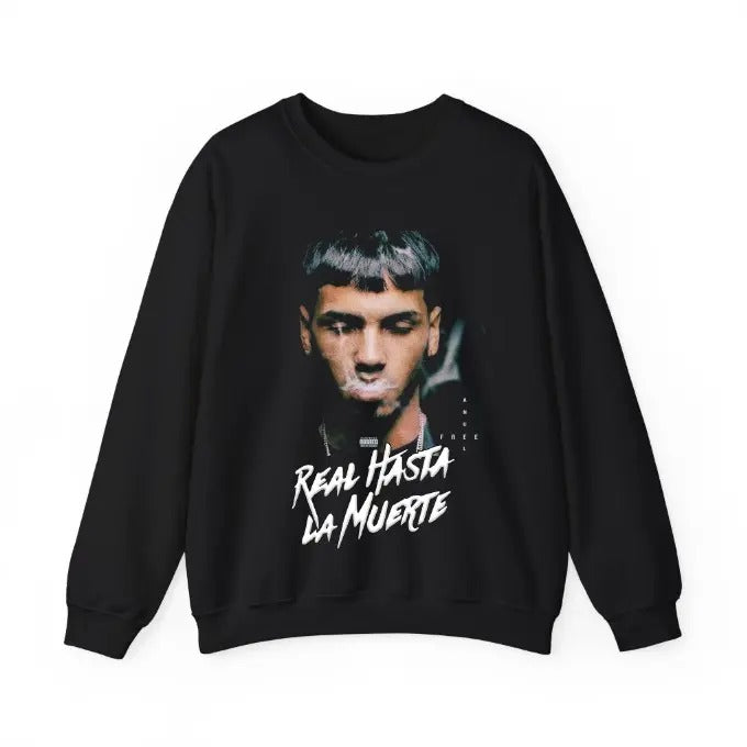 Real Hasta La Muerte Sweatshirt Rapper Fan T-Shirts, Hoodie | PureTeeCo.com