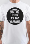 Real Men Ride Yamaha RX 100 T-Shirt Hoodie, Sweatshirt | PureTeeCo.com