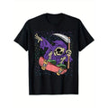 Reaper Skateboard Halloween costume Fun Ghost skateboard T-shirt Made in USA Hoodie, Sweatshirt | PureTeeCo.com