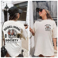 Rebel Mom Society Tee Comfort Colors Retro Grunge Edgy Mom Shirt Mothers Day Gift New Mom Bonus Mom First Time Mom...