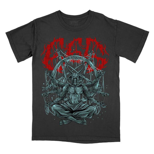 Red 666 Mark of the Beast - Comfort Colors Graphic Tee, Hell Raiser, Devil Horror Shirt, Alternative, Punk, Rock, Metal