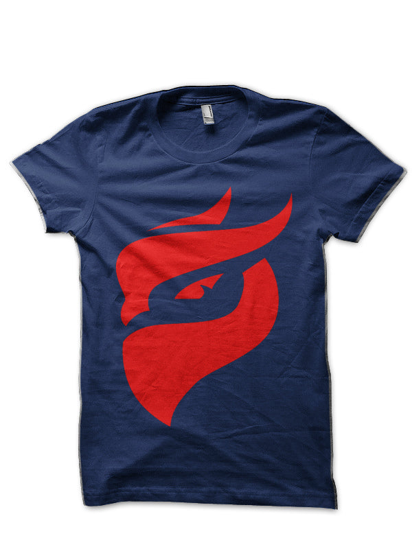 Red Hood Navy Blue T-Shirt Hoodie, Sweatshirt | PureTeeCo.com