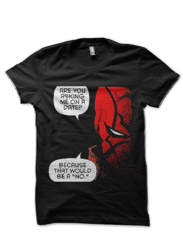 Red Hood Black T-Shirt Style001 Hoodie, Sweatshirt | PureTeeCo.com
