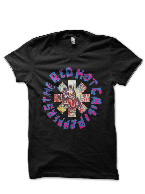 Red Hot Chili Peppers Black T-Shirt Hoodie, Sweatshirt | PureTeeCo.com