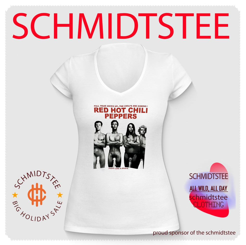 Red Hot Chili Peppers Fight Like A Brave Socks Photo Shirt