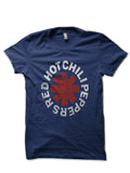 Red Hot Chili Peppers Navy Blue T-Shirt Hoodie, Sweatshirt | PureTeeCo.com