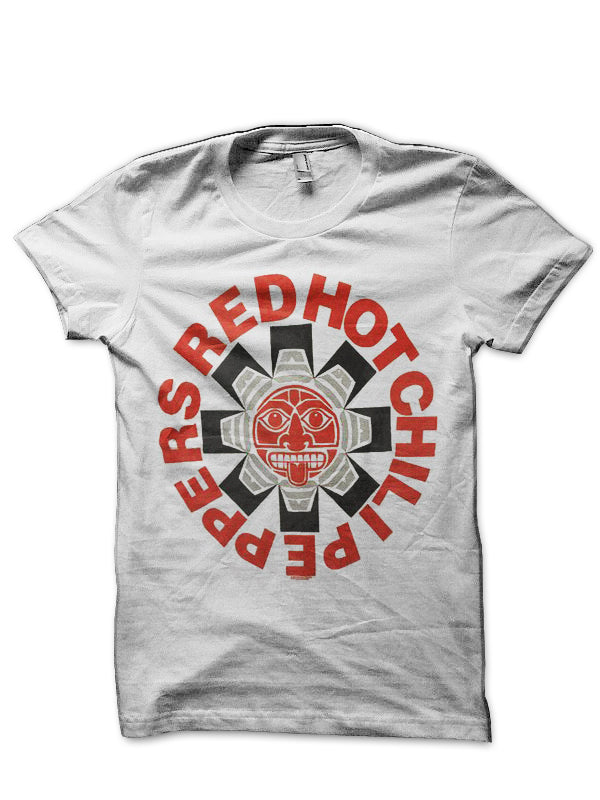 Red Hot Chili Peppers White T-Shirt Style002 Hoodie, Sweatshirt | PureTeeCo.com