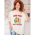 Red Hot Silly Peppers Shirt, Music Band Shirt, Cute Shirts For Women, Sarcastic Chili Pepper Shirt, Music Lover Shirt,...