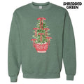 Red Potted Christmas Tree Sweatshirt 'NLB' T-Shirts, Hoodie | PureTeeCo.com