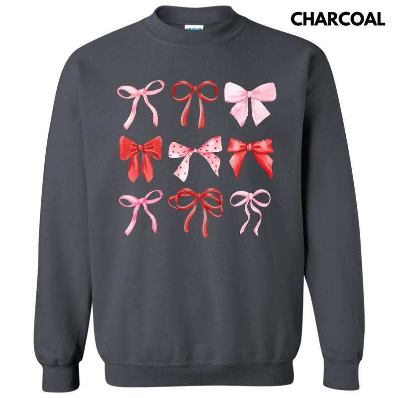Red Ribbon Coquette Collage Sweatshirt T-Shirts, Hoodie | PureTeeCo.com
