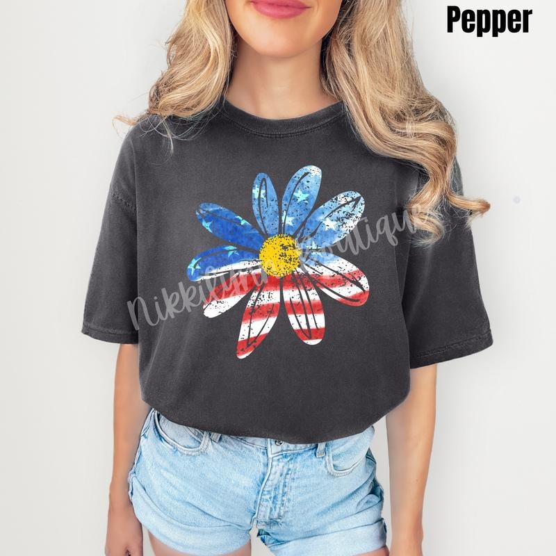 Red White & Bloom Comfort Colors T-Shirt 'NLB' Hoodie, Sweatshirt | PureTeeCo.com