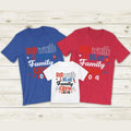 Red White and Blue Family Crew 2024 Shirt, 4th of July Family Crew Shirt, Matching Family Tee, 4th Of July Shirt,...