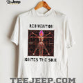 Reinvention Ignites the Soul Vitruvian Man Digital Art shirt