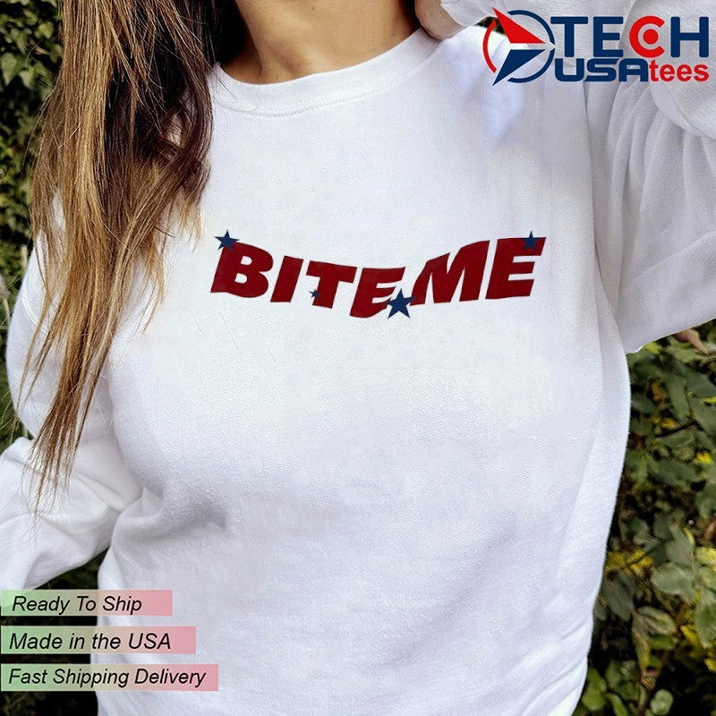 Renee Rap Bite Me stars shirt