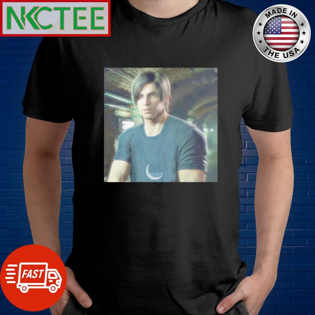 Resident Evil 4 Leon Scott Kennedy wear Noko moon shirt