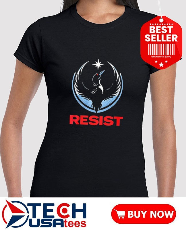 Resist Minnesota Rebel Loon logo shirt
