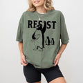 Resist Penguin Activism Comfort Colors Shirt, Funny Penguins Against Tariffs T-shirt, Resistance Message Graphic Tee,...