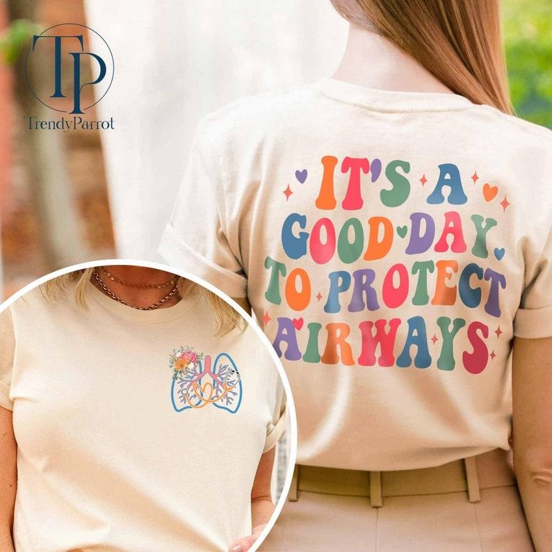 Respiratory Therapist Shirt, RT Shirt, Respiratory Nurse Gift, Personalized Respiratory Therapy Shirt, Lung Therapist...