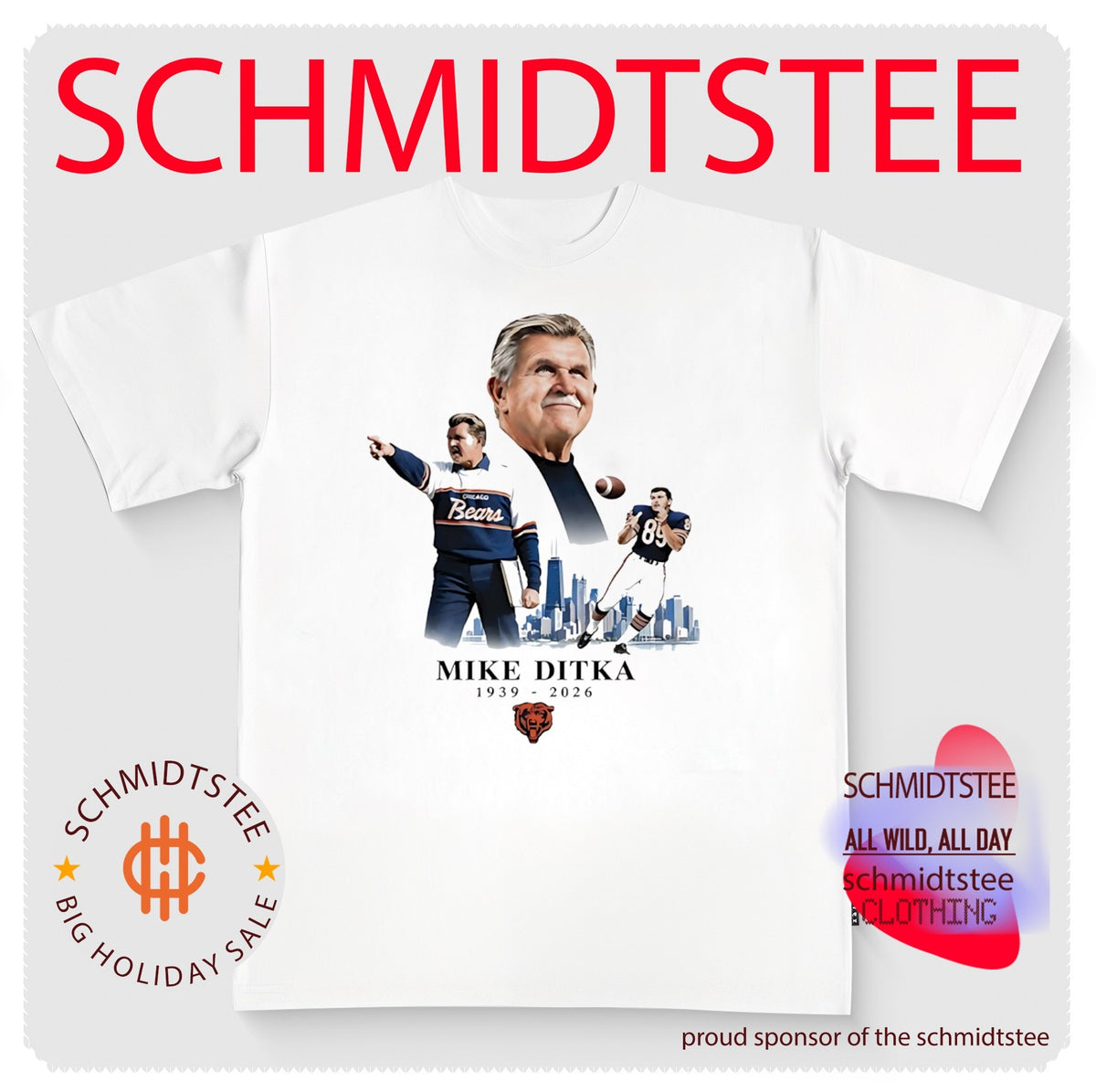 Rest In Peace Mike Ditka 1939-2026 shirt