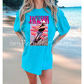 Retro Alan Jackson Chattahoochee T shirt  | lagoon blue comfort colors t shirt Hoodie, Sweatshirt | PureTeeCo.com