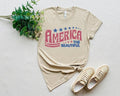 Retro America Shirt, America The Beautiful, 4th Of July Shirt Hoodie, Sweatshirt | PureTeeCo.com