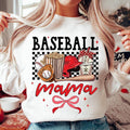 Retro Baseball Mama , Game Day Baseball Coquette , Baseball Bow , Baseball Mom , Tis the Season , Checkered Baseball...