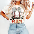Retro Baseball Mom Coquette, Game Day Baseball, Baseball Bow, Tis the Season Tshirt Hoodie, Sweatshirt | PureTeeCo.com