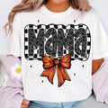 Retro Basketball Mama Coquette T-Shirt, Basketball Mama T-Shirt, Basketball Bow T-Shirt, Basketball Bow T-Shirt,...