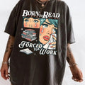 Retro Born To Read Bookish Shirt, Funny Reader Book Addict Tee, Spicy Books Sweater, Smut Shirt, Aesthetic Womens Tshirt...