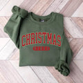 Retro Christmas Vibes Sweatshirt, Womens Christmas Sweatshirt, Holiday Sweater, Cute Christmas Sweatshirt, Christmas...