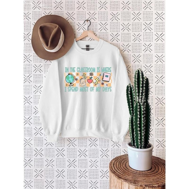 Retro Classroom Shirt, Teacher Life Shirt, Teacher Shirt, Teacher Outfit, Gift for Teacher, School Group Shirts, Back To...