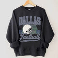 Retro Dallas Football Sweatshirt, Trendy Dallas Football Fan Gift, Dallas Game Day Shirt, Dallas Shirt_ Game Day Shirt Hoodie