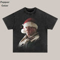 Retro Funny Vintage Tee, Tony Soprano Christmas T-Shirt, Movie Graphic Tee, Unisex Meme Cringe Funny Dumb Shirt, Menswear...