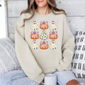 Retro Halloween Shirt, Coquette Halloween Shirt, Hallowen Pumpkin Shirt, Pink Pumpkin Shirt, Pumpkin Coquette Bow Shirt...