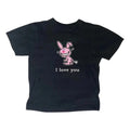 Retro Happy Bunny Baby Tee, Gothic Emo Girl Top, Scene Clothing 2000s, Casual Cotton Short Sleeve, Y2k Top Women...