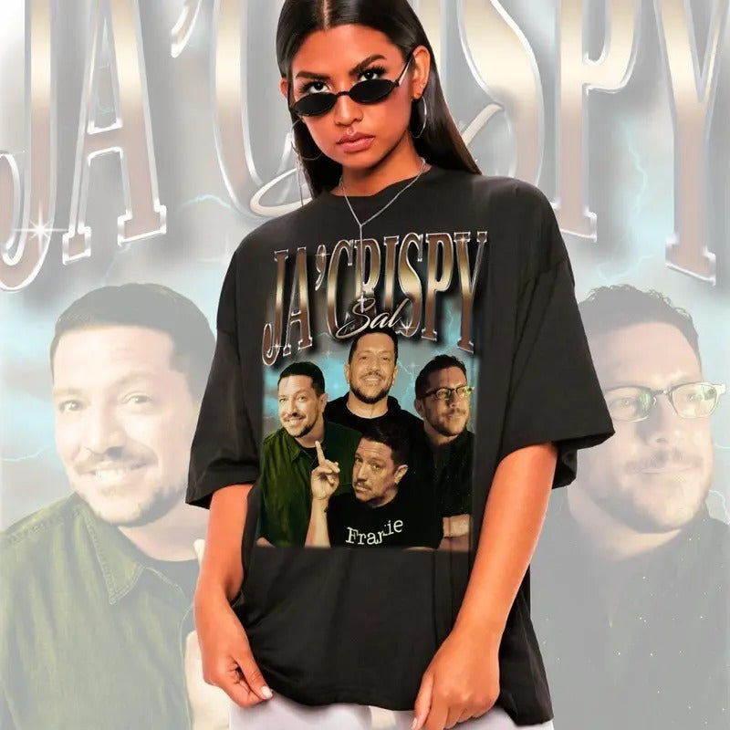 Retro Ja Crispy Sal Shirt -Sal Vulcano Shirt,Sal Vulcano Tshirt,Sal Vulcano T shirt,Sal Vulcano T-shirt,Jacrispy Shirt...