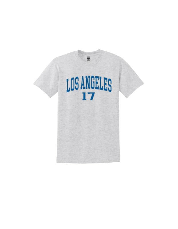 Retro Los Angeles 17 Baseball T Shirt Hoodie, Sweatshirt | PureTeeCo.com