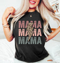 Retro Mama Shirt, Leopard Mama Sweater, Mama Lightning Bolt Shirt, Mom Life Sweatshirt, Girl Mama Shirt, Motherhood...