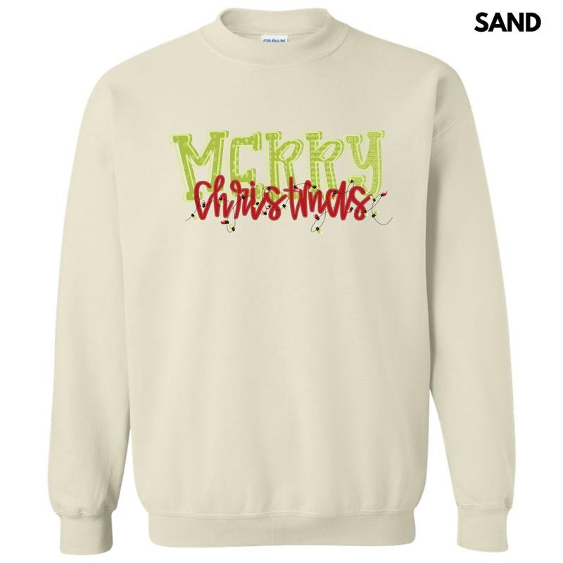Retro Merry Christmas Sweatshirt 'NLB' T-Shirts, Hoodie | PureTeeCo.com