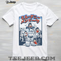 Retro Robot Mecha Anime Girls Urban T Shirt